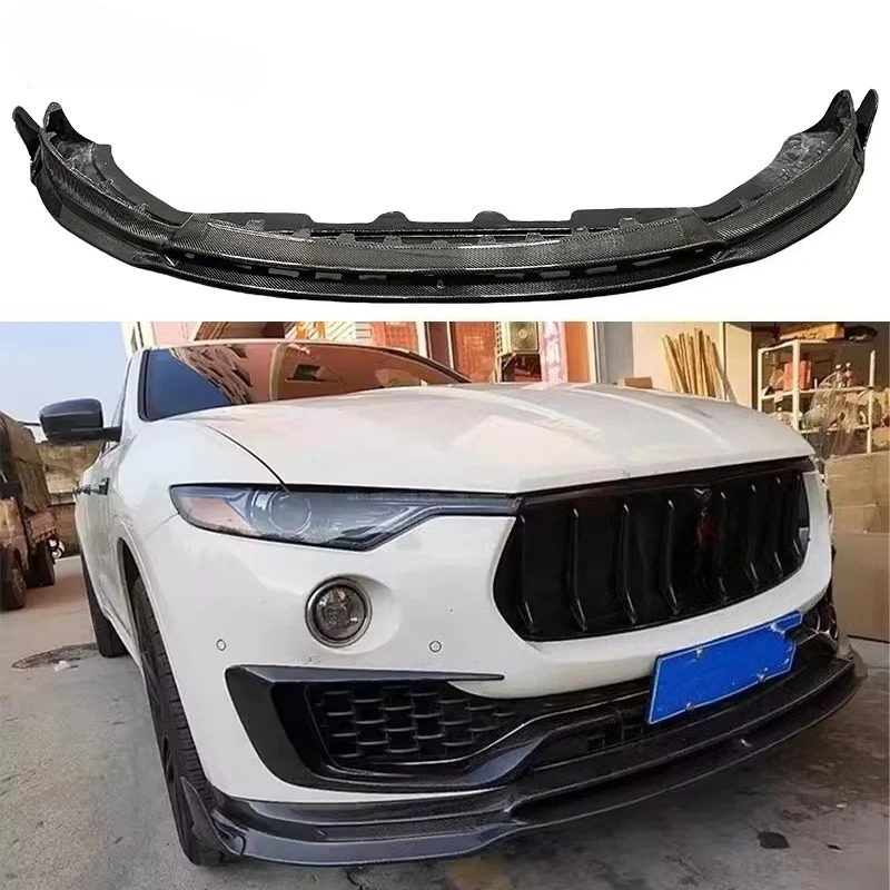 Levante MSY Style High Quality Carbon Fiber Front Lip Front Bumper Lip